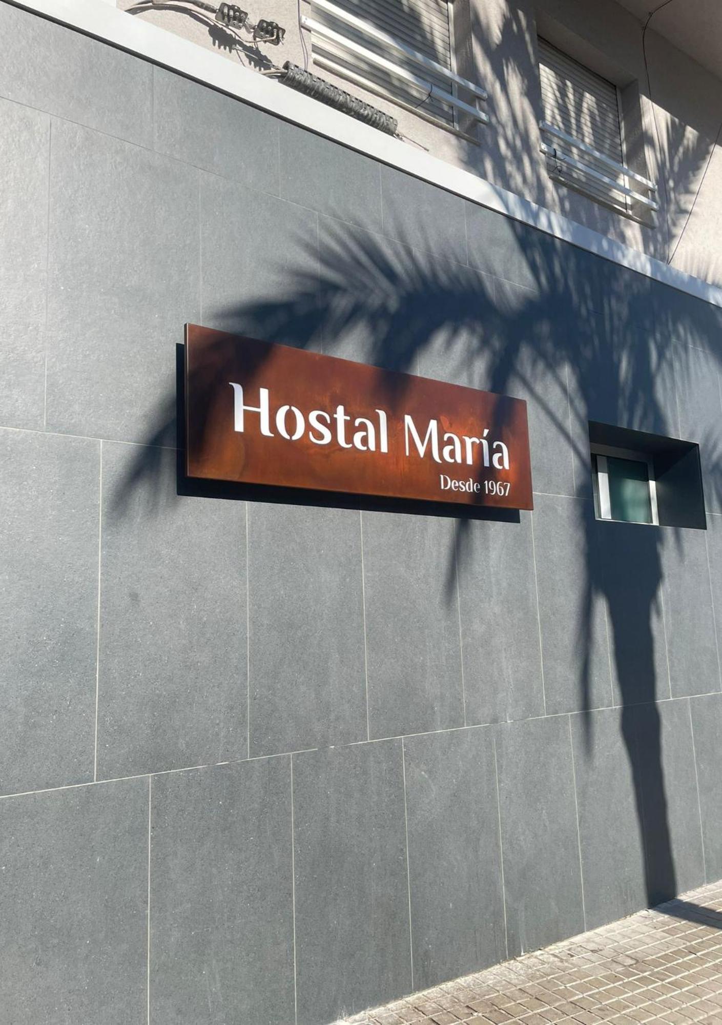 Hostal Maria Elche Eksteriør bilde Hostel María